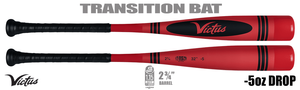 Victus Vibe Crayon RBI Red 2-3/4" Big Barrel USSSA Bat -5oz VSBVIB5C-R (2025)