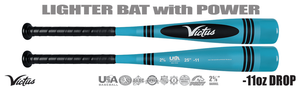 Victus Vibe Crayon Blue Blast 2-5/8" Youth USA Tee Ball Bat -11oz VTBVIBC-BL (2025) Lightly Used w/Warranty