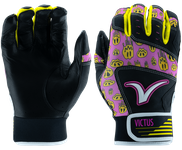 Victus M.O.G. "Happy Daze" Batting Gloves VBGMOG-BK-YL