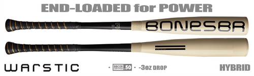 BATTE WARSTIC BONESABER HYBRIDE -10 USSSA 31 POUCES 21 OZ - 2024 NEUF