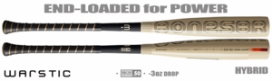 Warstic Bonesaber Hybrid 2-5/8" BBCOR Bat WSBBBSH1V3 -3oz (2023) Lightly Used w/Warranty