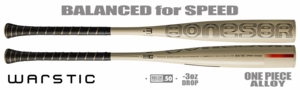 Warstic Bonesaber 2-5/8" BBCOR Bat MBBSR23WH3 -3oz (2023)