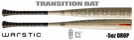 Warstic Bonesaber 2-5/8" Big Barrel USSSA Bat MBBSR23WH5 -5oz (2023)