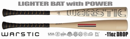 Warstic Bonesaber 2-5/8" Youth USA Bat WSUBBS1V11 -11oz (2022) -- USED No Warranty