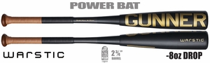 Warstic Gunner LE Black 2-3/4" Big Barrel USSSA Bat -8oz MB-GNR-BK-8 (2020)
