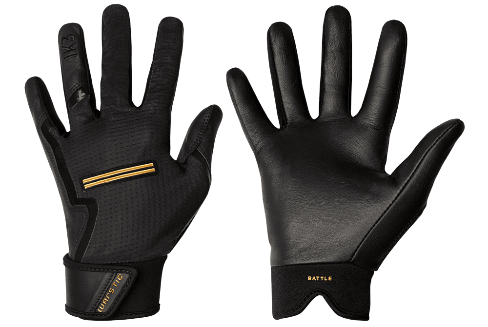 Warstic IK3 Pro Adult Black Batting Gloves IK3BK