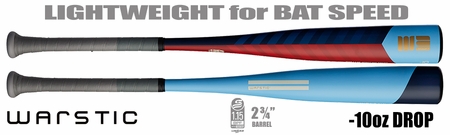 Warstic Warhawk3 2-3/4" Big Barrel USSSA Bat MBWH323RB10 -10oz (2023)