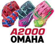 1 Wilson A2000 Series Omaha Gloves