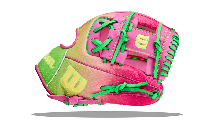 Wilson A2000 Omaha Series "Cherry Limeade" 1786SS 11.5" Infield Glove WBW104080115 (2025)