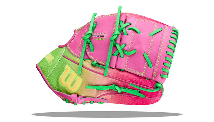 Wilson A2000 Omaha Series "Cherry Limeade" B12SS 12" Pitcher's Glove WBW10408112 (2025)