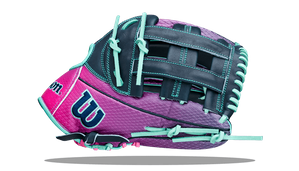 Wilson A2000 Omaha Series "Grape Flamingo" 1750SS 12.5" Outfield Glove WBW104088125 (2025)