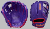 Wilson A2000 Series Big League Chew Ground Ball Grape 1786 11.5" Infield Glove WBW102891 (2026)