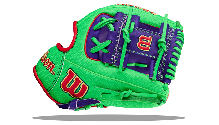 Wilson A2000 Series Big League Chew Swingin� Sour Apple 1786SS 11.5" Infield Glove WBW102889 (2026)