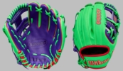 Wilson A2000 Series Big League Chew Swingin� Sour Apple 1786SS 11.5" Infield Glove WBW102889 (2026)