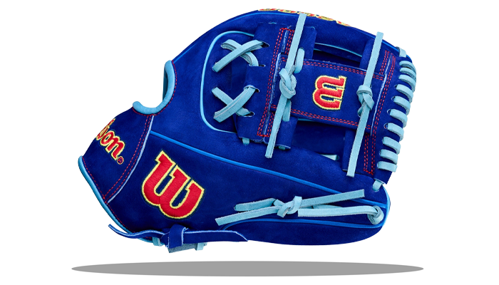 Wilson A2000 Series Big League Chew Big Rally Blue Raspberry 1786 11.5" Infield Glove WBW102890 (2026)