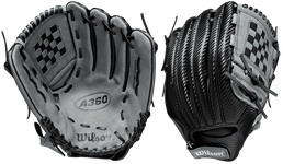 Wilson A360 Series 12.5" Youth Outfield Glove WBW100189125 (2022)