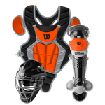 Wilson C200 Youth Black/Orange Catcher's Set WB5711602BLOR
