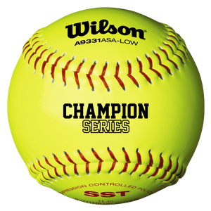 Wilson ASA Championship Series 11" Synthetic SST Softballs A9331ASA-LOW -- 1 DZ