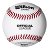 Wilson 9" Official League SST White Baseballs WTA1060B -- 1 DZ