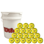 Wilson A9106USA-LOW Championship Series Softballs w/ Small Bucket -- 18 Balls