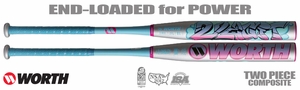 Worth 2 Legit XL End-Loaded Slowpitch Bat USSSA WSU62LL (2026)