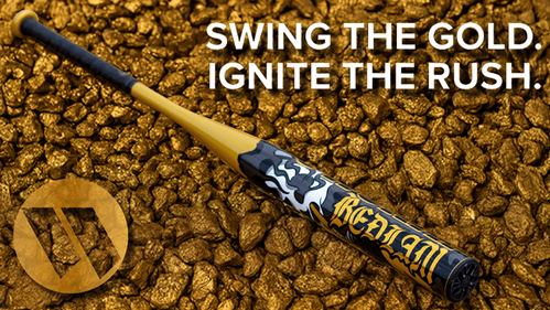 Worth Sports Bedlam Gold End-Loaded Slowpitch Bat USSSA WSU5BEDG1L