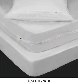 3 Gauge Vinyl Zippered Mattress Cover-Bargoose 9" or 12" Deep