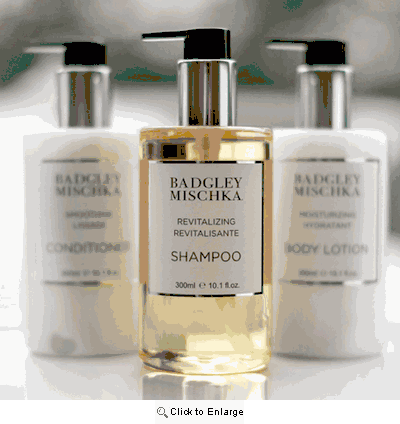 Badgley Mischka Hotel Amenities