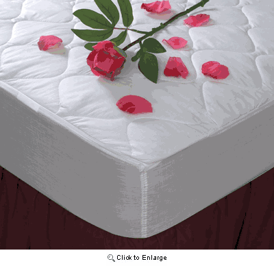 Comfort Choice Economy Quilted Mattress Pad-Twin Size By: J.S. Fiber