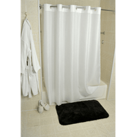 Stardust <em>Hang2it&trade;</em>  Shower Curtain with Lt View Window & Fabric Liner