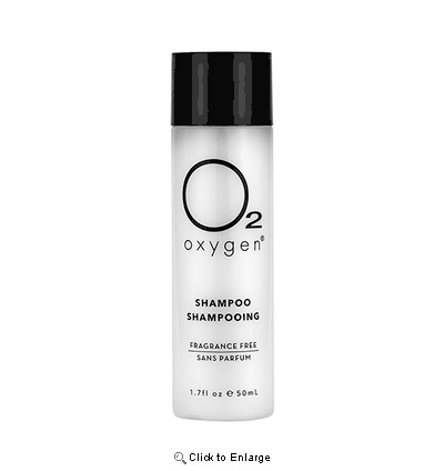 O2 Oxygen Fragrance Free Shampoo 1.7 Oz