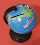 Badtz Maru : Globe Coin Bank : XO 56038