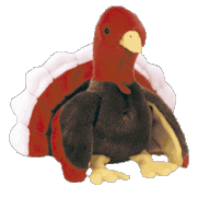 Beanie Buddies : Gobbles the Turkey : TY
