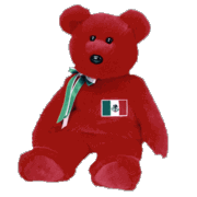 beanie buddies : Osito the Mexican bear (USA Exclusive)