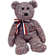 beanie buddies : USA the bear (USA Exclusive)
