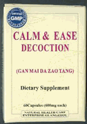 Calm & Ease Decoction : Gan Mai Da Zao Tang (K330) : OS