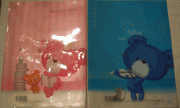 Clear Plastic 2 pocket folder  : ibis 441-02781
