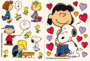 Creart : Snoopy Heart  Window Stickers