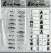 Creart : Mickey Mouse  Index Stickers : 160199-008A