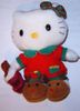 Hello Kitty : 7" Plush : Holiday KT 