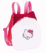 Hello Kitty : Sculpted Baclpack : Snow  KT 24954