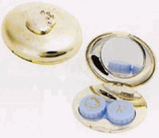 Hello Kitty : Soft Contact Lens Case :  Tiara KT 98779