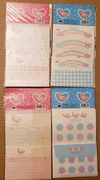 Hirabit mini letter set : San-X 087223B