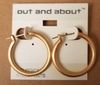 MAT GOLD Earring : OUT and ABOUT