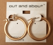 MAT GOLD Earring : OUT and ABOUT