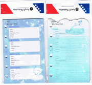 Morning Glory  : SM planner refill : Address