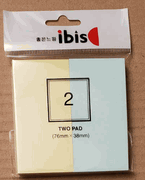 Stick -On Memo pad : ibis 018627