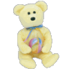 Beanie Babies : Eggbeart the bear 