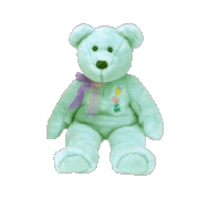 Beanie Buddies : Ariel the bear : TY