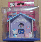 Sanrio  : Hello Kitty Mini House Clock : Takara4165